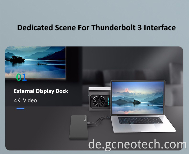 Cost-effective Thunderbolt 3 docking station